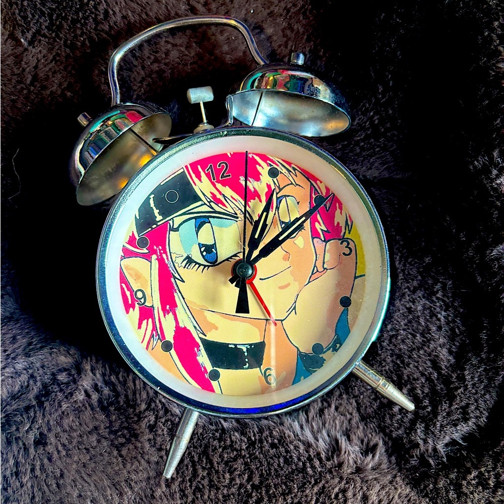 Y2K Anime Alarm Clock